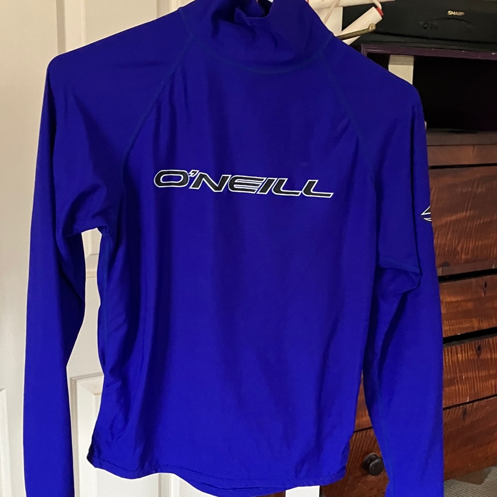 O'Neill Vibrant Blue Rash Guard - Picture 5 of 5